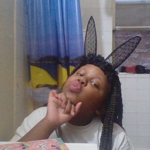 bunny ears with flowers